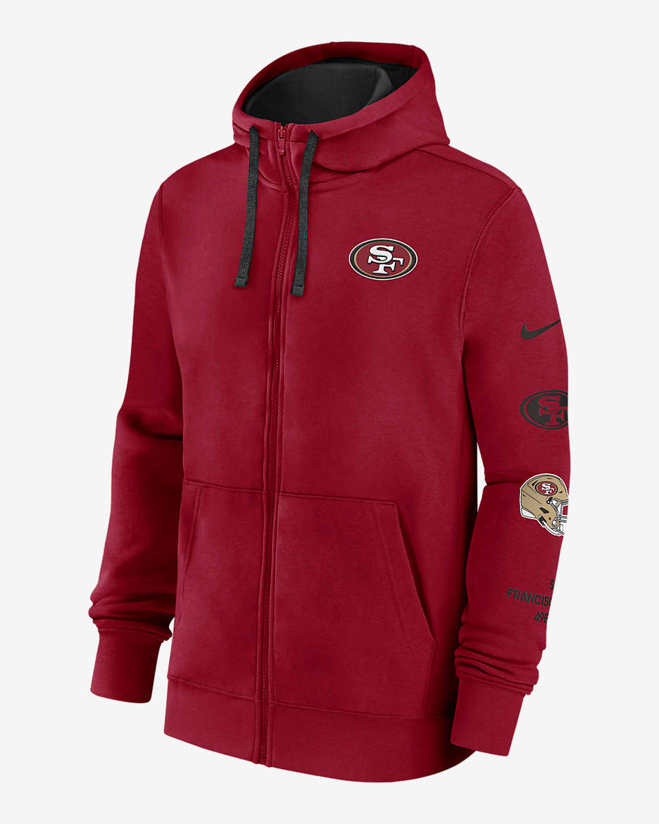 49ers nike sweatshirt hotsell